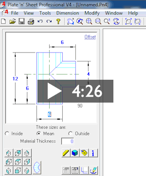 a look inside unfolding sheet metal software